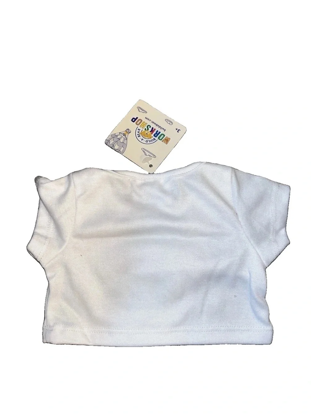 NWT Build a Bear Clothing You Got This White T-Shirt Encouragement Shirt RARE HT